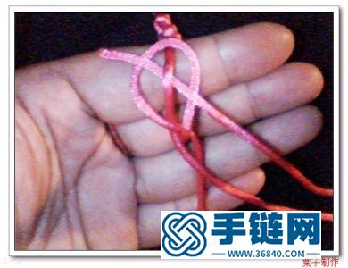 中國結編織花朵吊墜小掛件教程