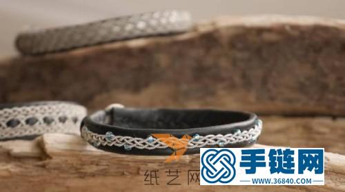 串珠、皮革編織手鏈的詳細(xì)制作教程
