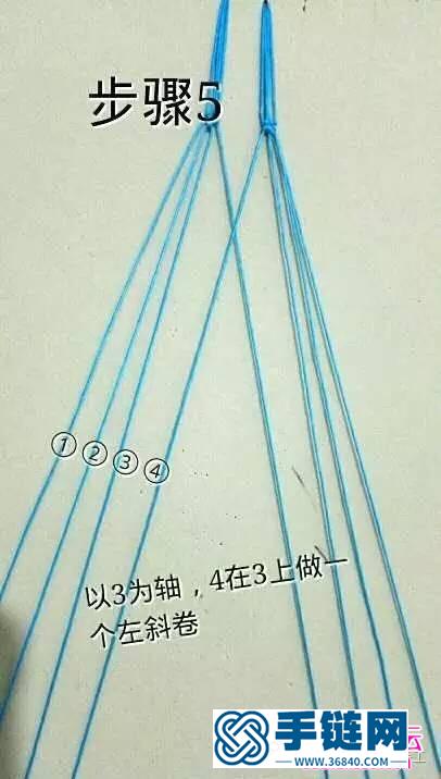 泰蠟、銀珠斜卷結(jié)手鏈的制作