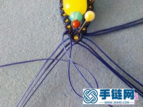 中國結編織桶珠手繩教程