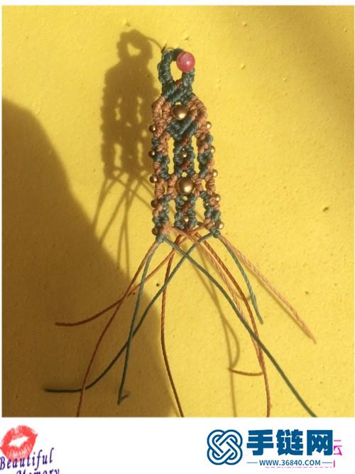 玉線串珠手鏈的詳細制作教程