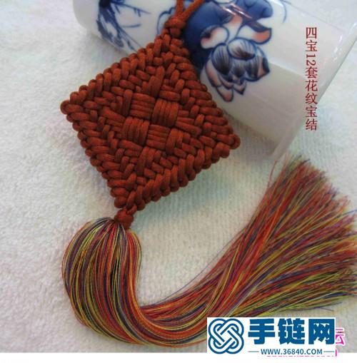 用人造冰絲制作流蘇的方法圖片