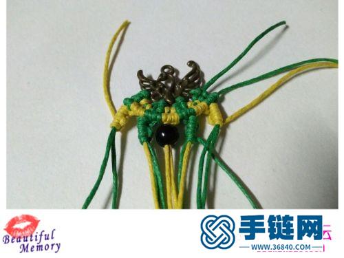 復古清新耳環的制作方法