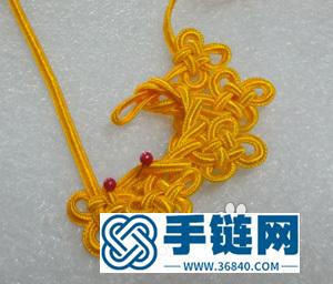 中國結編結制作的精美胸花圖解