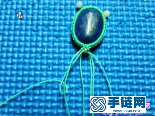 中國結編織魔仙吊墜的方法圖解（婉柔手作）