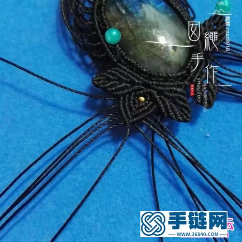 墨玨包石項(xiàng)鏈的詳細(xì)編制教程