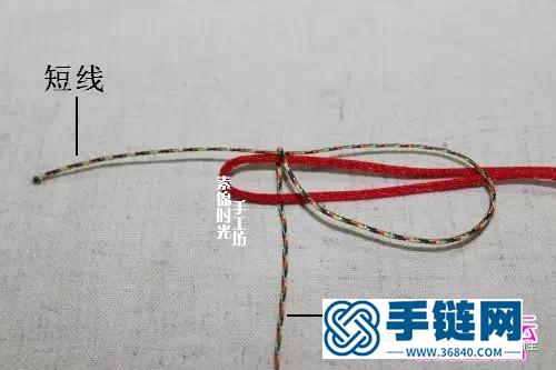 中國結編織制作鴻佑轉運珠手繩教程