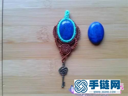 中國結(jié)編織魔仙吊墜的方法圖解（婉柔手作）
