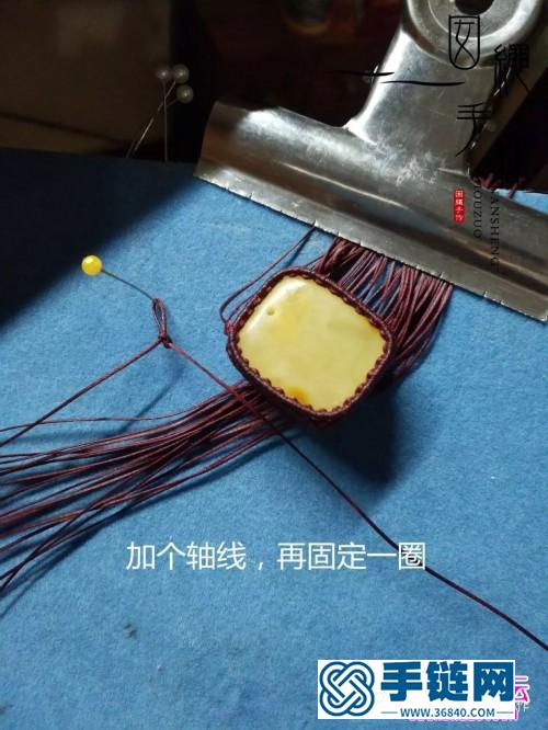 臘線翠花包石項(xiàng)鏈吊墜的詳細(xì)制作教程