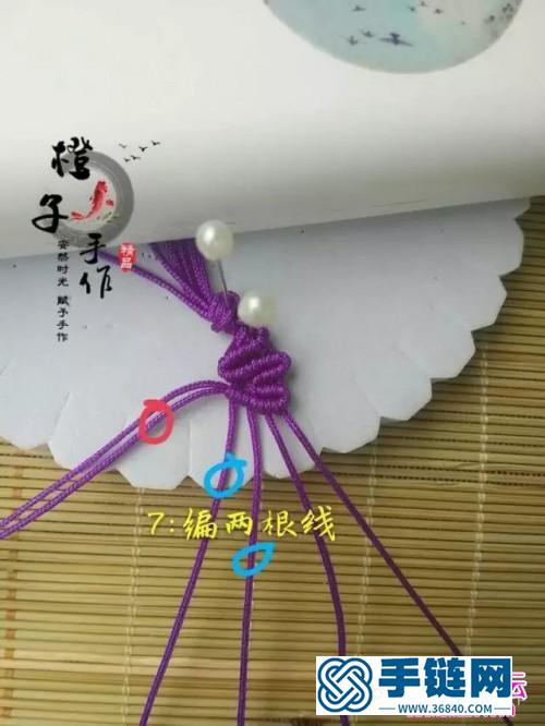 曲徑通幽玉線手繩的編法教程