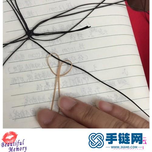 蠟線蝴蝶腳鏈的詳細制作教程