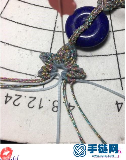 蠟線平安扣手鏈的詳細制作教程