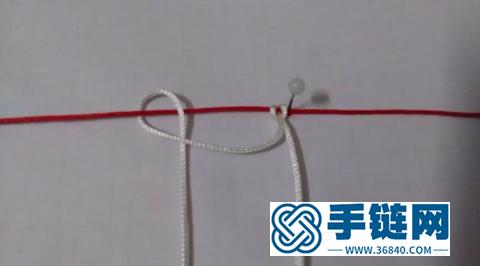 中國結斜卷結編制項鏈掛飾教程