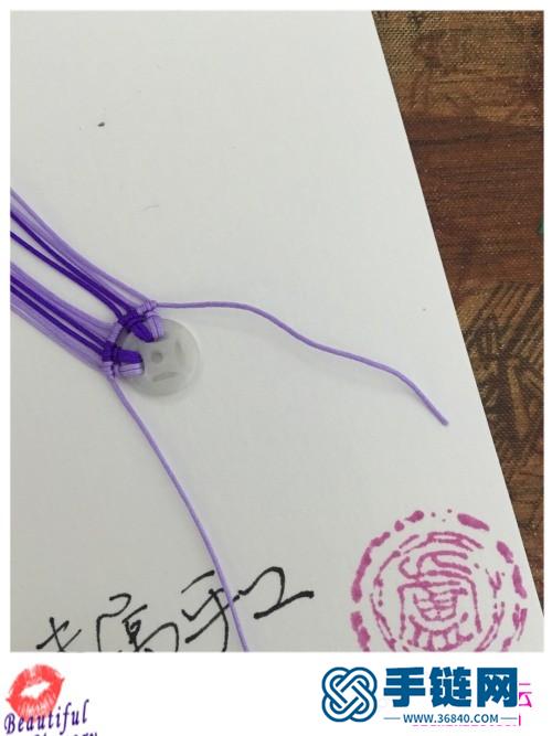 迷你結繩翡翠掛飾的詳細制作教程