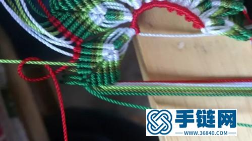 中國(guó)結(jié)編織民族風(fēng)格多瓣花項(xiàng)鏈教程