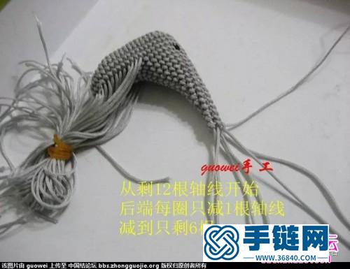 中國(guó)結(jié)立體小象的制作