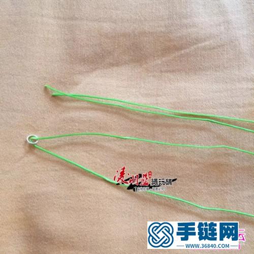 泰蠟s扣手繩的編法圖解