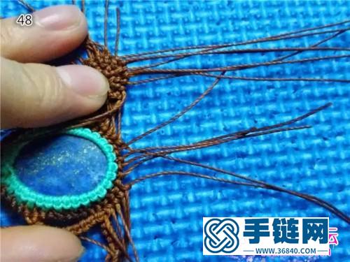 中國結編織魔仙吊墜的方法圖解（婉柔手作）