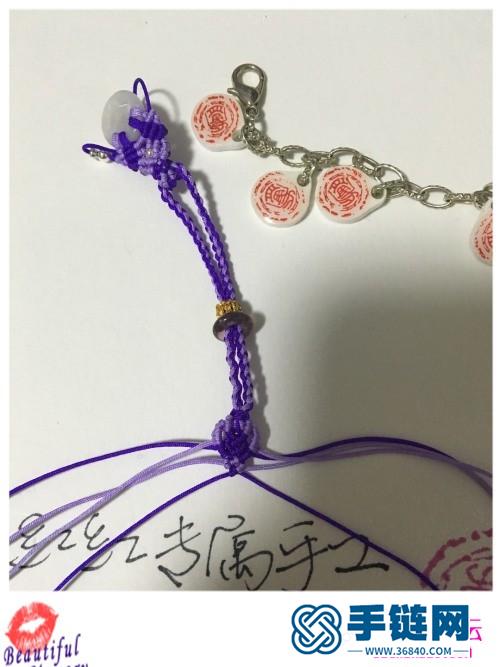 迷你結繩翡翠掛飾的詳細制作教程