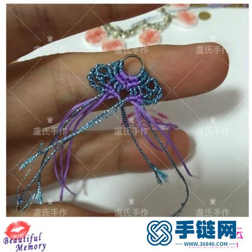 玉線編織迷你耳環(huán)