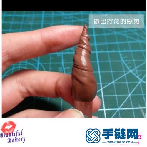 泥塑水晶吊墜制作教程