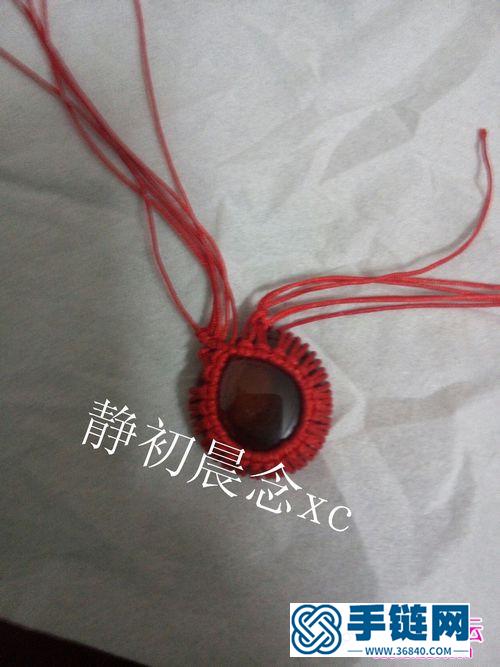 線，珠子制作包石頭珍珠項鏈教程