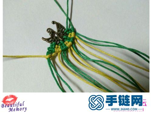 復古清新耳環的制作方法