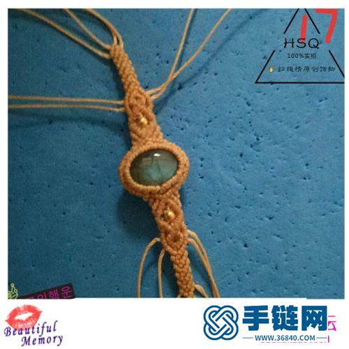 小巧玲瓏包珠手繩的制作