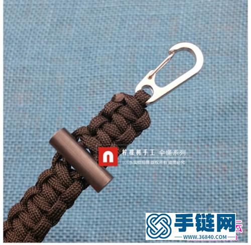 傘繩鑰匙鏈編織圖解