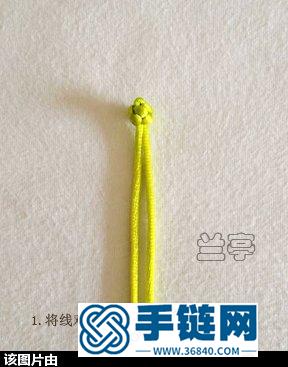 蘭亭教你用繩編小蜻蜓教程（初級）