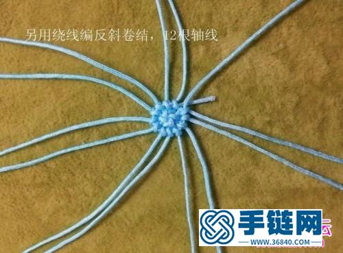 反卷結編心教程，中國結心形編法圖解