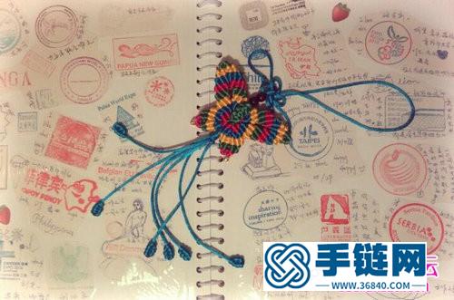 怎樣用中國結編蝴蝶
