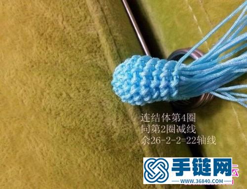 反卷結編心教程，中國結心形編法圖解