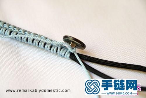 繩子手工編織手鏈教程