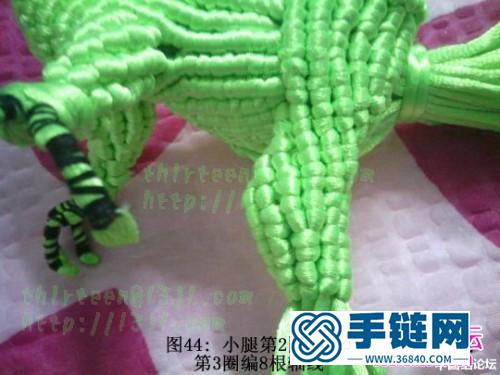 繩編的霸王龍教程圖