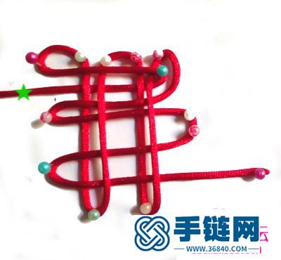 中國結(jié)盤長結(jié)的編結(jié)方法圖解
