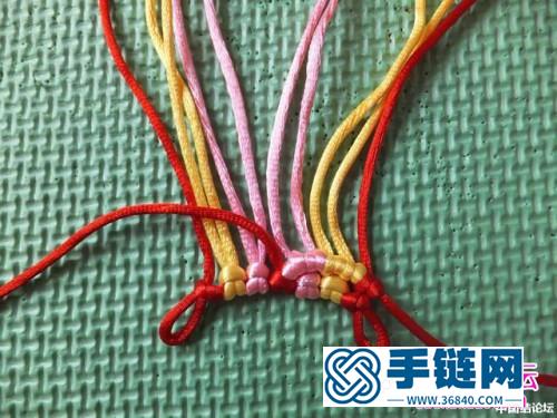 繩編蝴蝶教程圖解，塑料繩編蝴蝶詳細(xì)編法