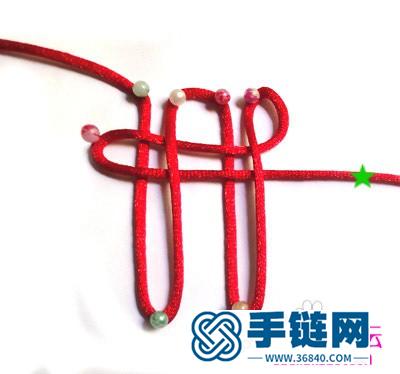 中國結(jié)盤長結(jié)的編結(jié)方法圖解
