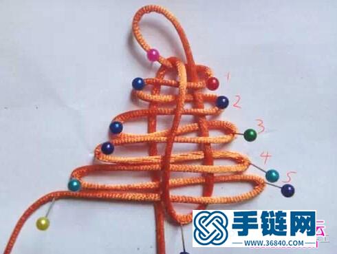 中國結寶結的詳細編法以及作品圖