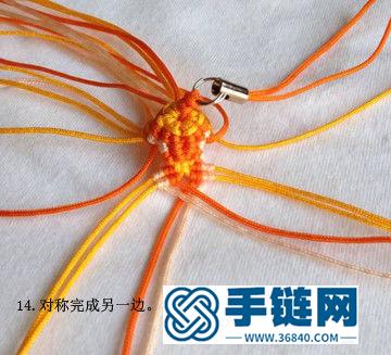 繩結流蘇掛件的制作方法