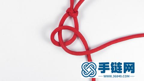 紅色繩結(jié)掛飾編法教程