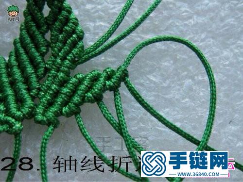 中國結(jié)楓葉教程