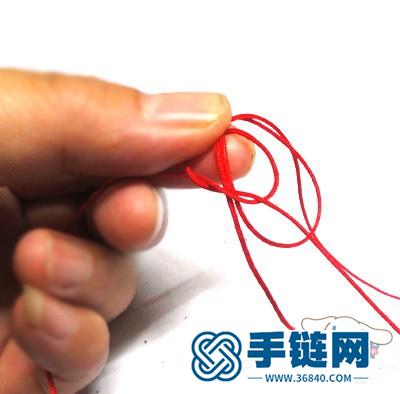 中國結戒指的編法圖解、步驟