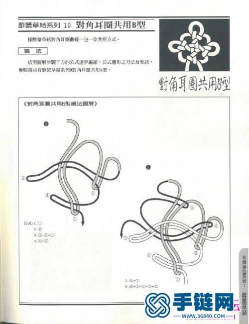 各種中國結的編法圖解步驟
