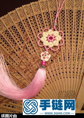 繩編花貼教程（蘭亭作品）