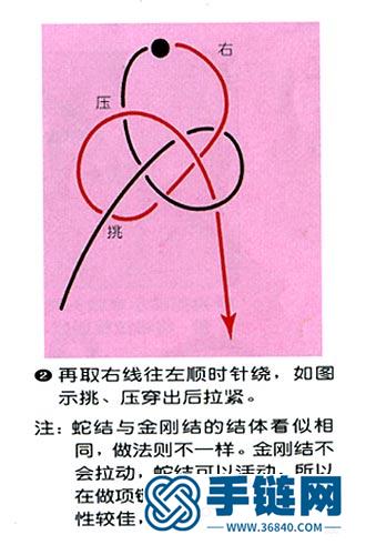 編織玉石項鏈繩的方法教程