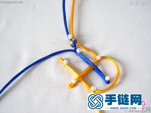 酢漿草結(jié)編法及編法圖解