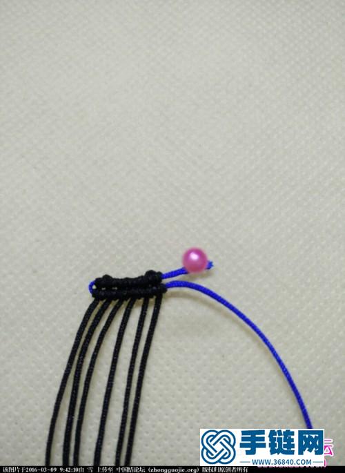 中國結(jié)編織長條火焰耳環(huán)方法圖解