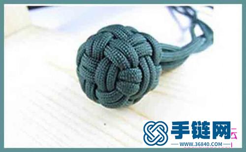 球形繩結(jié)掛飾編法教程