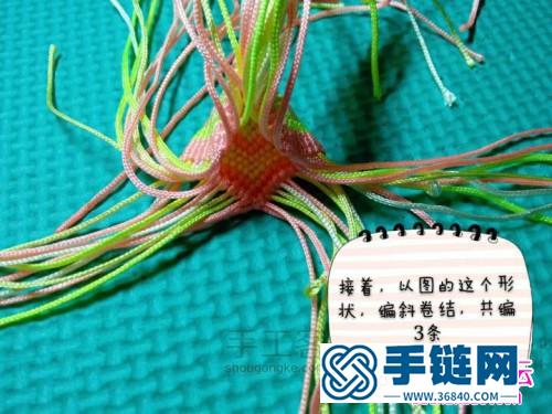 中國結編的粽子小飾品教程